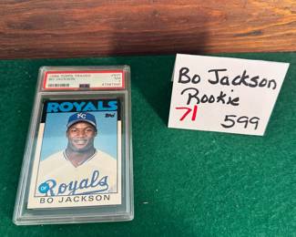 Bo Jackson Rookie Grade 7