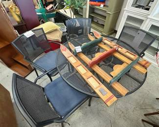 Table and 4 Chairs