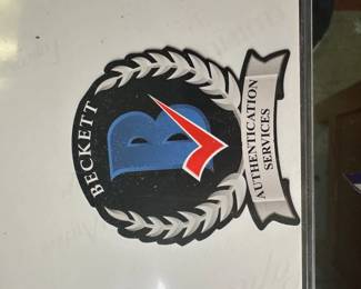 Ricky Williams Beckett COA
