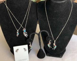 Kokopelli Sterling Jewelry