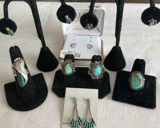 002 Sterling Silver Rings And More