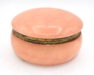 Alabaster trinket/powder dish