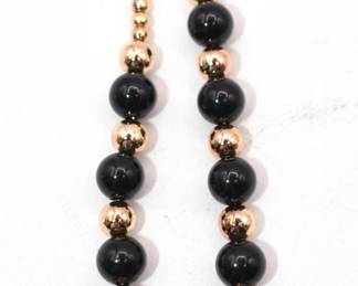 gold tone necklace