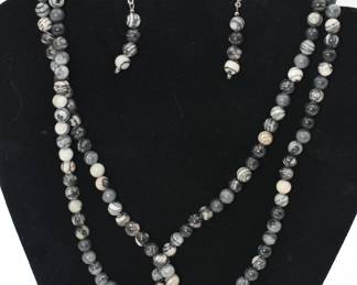 necklace and earring set
