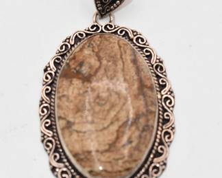 Picture Jasper pendant