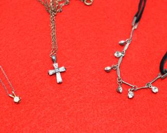 3 dainty necklaces
