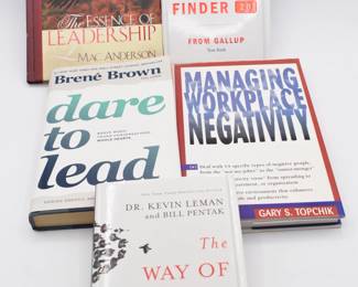 Lot of 5 Leadership/self help books
