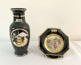 24KT Gold Japanese Decor