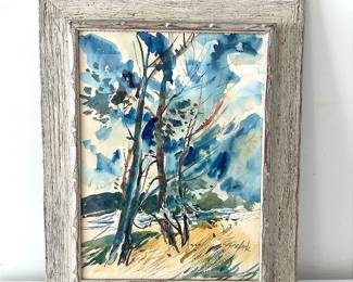 Alfred Czerepak Watercolor
