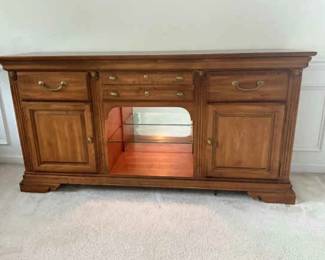 Gold Knobbed Buffet