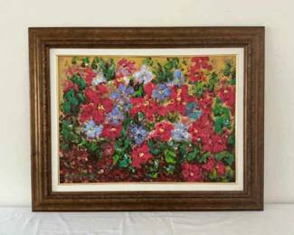 Vibrant Floral Painting