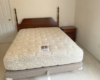Queen Bed And Nightstand