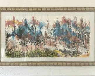 Abstract Asian Artwork