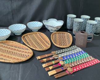 Rice Bowls And Tea