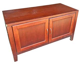 Cherrywood Laminate TV Stand Cabinet