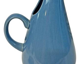 Russel Wright Oneida Manitoga Blue Pitcher