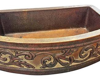 Mexican Copper Farmhouse Kitchen Sink