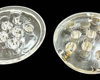 Vintage Glass Flower Frogs