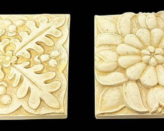 Cream Decorative Molded Tiles