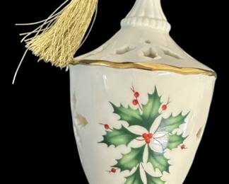 Lenox China Pierced Christmas Ornament