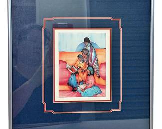 Native American Framed Print