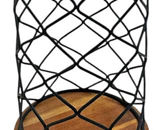 Keurig KCup Rotating Wood Wire Carousel