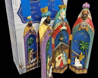 3 Kings Christmas Nativity Display
