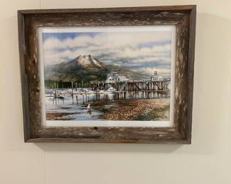 John Quanrud original watercolor titled, "Simply Seabeck"