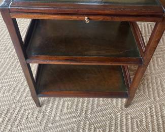 closer view of the tables