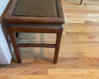 $60 Side table 18.5” x 13” x 18”H.