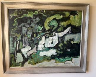 Boyer Gonzales '58 signed original.