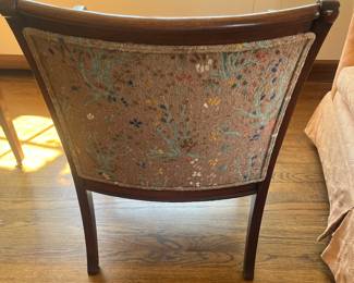 Photo of the back of the chair