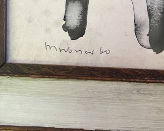 close up of signature