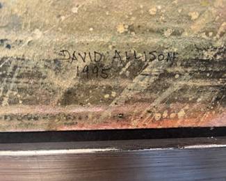 Signature on piece