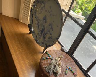 Large Amari platter and Japanese basket available for in person purchase Friday and Saturday