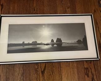 $140. Framed photo of Ruby Beach, 1971.
