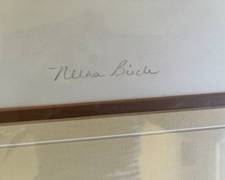 close up of signature