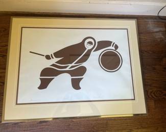 "Drummer". 33/140 by Neena Birch.