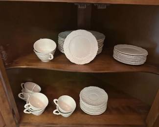 Pope Gosser Rose Point dishes.