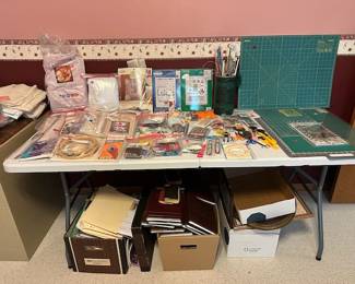 Craft supplies.
