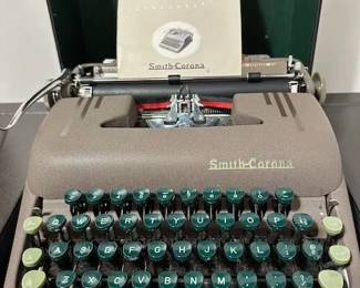 Smith-Corona typewriter.