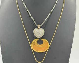 (3) Pendant Necklaces