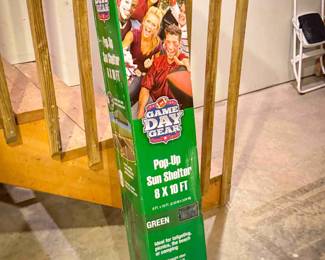 GAME DAY GEAR Pop-Up Sun Shelter 8 x 10ft NIB