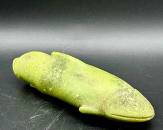 Carved Inuit Fish Sculpture