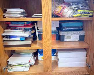 Closet Full of Office Supplies - PAPER!
