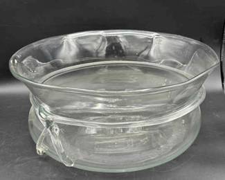 Large Hand Blown Bowl