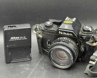 Nikon EM 35mm Film Camera With 50mm 1.8 Lens