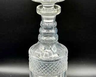 Georgian Cut Glass Decanter