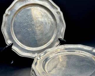 Pewter Plates