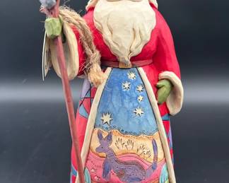 Jim Shore “An Outback Christmas” Australia Santa Figurine 2014 Heartwood Creek #1